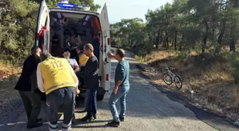 Belçikalı Bisikletçinin İmdadına Ormancılar Koştu