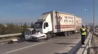 İzmir'de Trafik Kazası: 1 Ölü