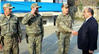 Vali'den Karakola Ziyaret