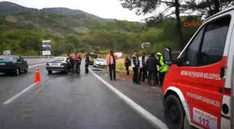 Mersin Anamur'da Yağış Kazaya Neden Oldu: 2 Yaralı