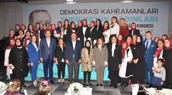 AK Parti Odunpazarı Kadın Kolları 4'üncü Olağan Kongresi Yapıldı