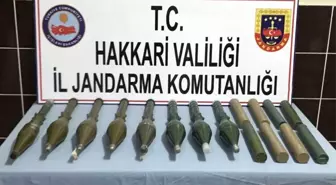 Hakkari'de Anti Tank Roketatar Mühimmatı Ele Geçirildi