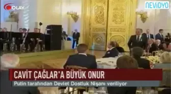 Cavit Çağlar'a Büyük Onur