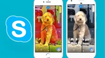 Skype da Snapchat'e Özendi!