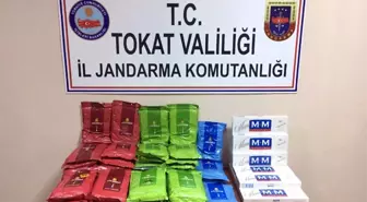 Tokat'ta Yolcu Otobüsünde Kaçak Sigara Ele Geçirildi