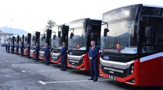70 Yeni Otobüs Samsun Halkının Hizmetinde