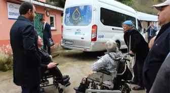 Görele Kaymakamı Ermiş'ten Engelli ve Yaşlılara Ziyaret