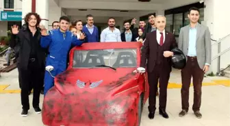 RTEÜ Öğrencileri Elektromobil Araç Üretti