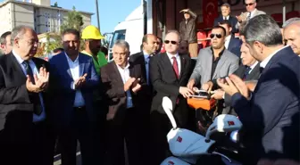 Bakan Faruk Özlü 12 Derslik Okulun Temel Atma Törenini Gerçekleştirdi