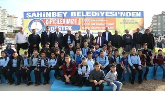 Şahinbey Belediyesi'nin Çiftçiye Desteği Sürüyor