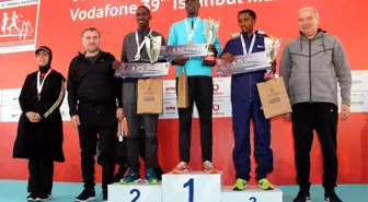 Vodafone 39. İstanbul Maratonu'nda Ödüller Sahiplerini Buldu