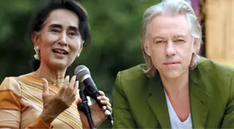 'Myanmar Lideriyle Aynı Ödülü Almak Utanç' Diyen Bob Geldof, Verilen Ödülü İade Edecek