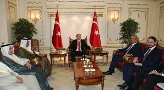 Cumhurbaşkanı Erdoğan, Kuveyt Başbakanı El Sabah'ı Kabul Etti