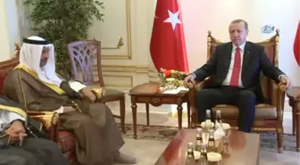 Cumhurbaşkanı Erdoğan, Kuveyt Başbakanı El Sabah'ı Kabul Etti