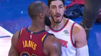 FETÖ'cü Enes Kanter, NBA'in 1 Numaralı Oyuncusu LeBron James ile Kapıştı