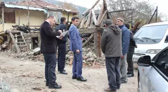 Kaymakam Emre Çitci Gökçedoğan Köyü'nü Ziyaret Etti