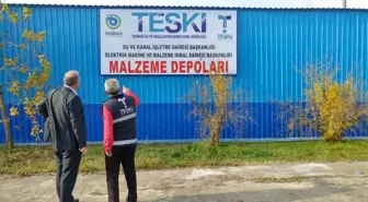 Teski Genel Müdürü Başa Çorlu Yeni Lojistik Merkezini İnceledi