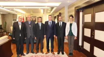 Arıcılar Birliği'nden Vali Elban'a Ziyaret