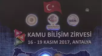 Kamu Bilişim Zirvesi - Ulaştırma, Denizcilik ve Haberleşme Bakanlığı Müsteşarı Aka