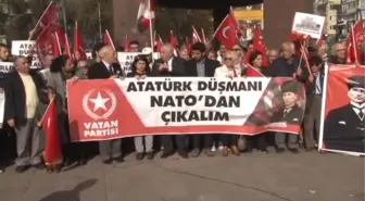 Beşiktaş'ta NATO Protestosu