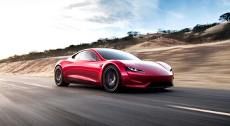 Dünyanın En Hızlı Arabası Tesla Roadster Asfalta İndi! İşte İlk Video