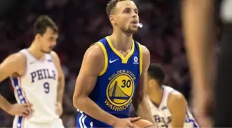 Curry, Warriors'ı Galibiyete Taşıdı