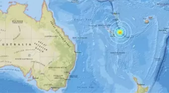 Yeni Kaledonya'da 7.0 Büyüklüğünde Deprem