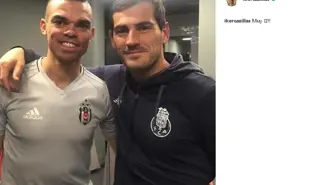 Casillas'tan Pepe Paylaşımı