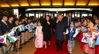 Özbekistan Cumhurbaşkanı Mirziyoyev, Güney Kore'de