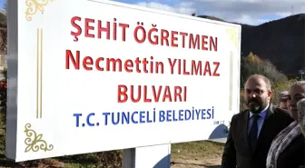 Tunceli'de Şehit Öğretmenler Anıldı