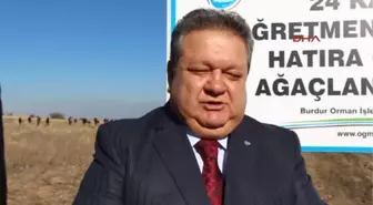 Burdur'da Öğretmenler Günü Ormanı