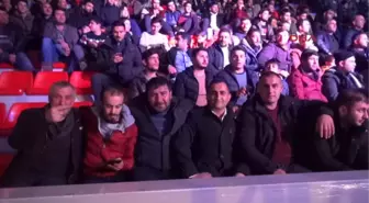 Kars Bakan Arslan 'Kick Boks' Maçı İzledi