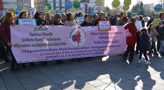 Kırıkkale Kadın Platformundan 25 Kasım Açıklaması