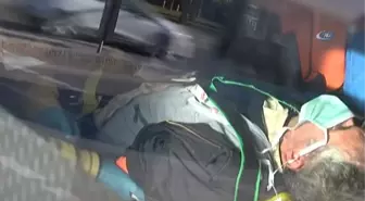Beyoğlu'nda Kırmızı Işıkta Geçen Taksi Otomobile Çarptı: 1 Yaralı