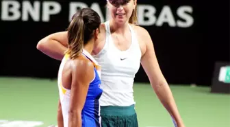 Sharapova Çağla'ya Set Vermedi