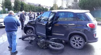 Zonguldak'ta Trafik Kazası: 1 Yaralı