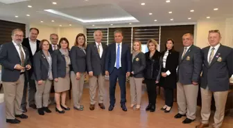 Başkan Uysal, Rotary Kulübü Üyelerini Ağırlardı