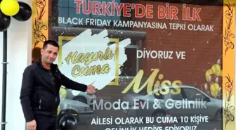 Black Friday'e Tepki İçin 10 Kişiye Gelinlik Hediye Edecek