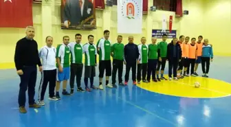 Merzifon'da Öğretmenler Arası Futbol Turnuvası