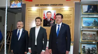 Bakan Zeybekci, Şehit General Aydoğan Aydın'ı Anma Programına Katıldı