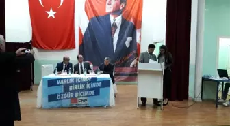 Nail Caner, CHP Şaphane İlçe Başkanı Oldu