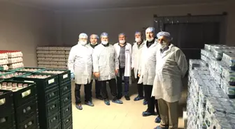 Balıkesir'li Lokantacılar Hisar Süt Fabrikasını Ziyaret Etti