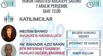 Kırıkkale Üniversitesinde Sosyal Medya ve Bilişim Hukuku Konferansı