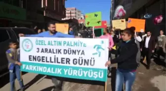 Silopi'de Engelliler, Engelsiz Yaşam İçin Yürüdü