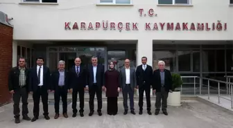 Başkan Toçoğlun'dan Kaymakam Yaman'a Ziyaret