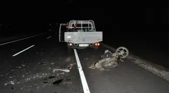 Motosiklet Sürücüsünün Hayatını Kask da Kurtaramadı