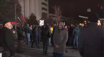 Anadolu Gençlik Derneği Üyeleri, ABD'nin Ankara Büyükelçiliği Önünde Protesto Gösterisi Yaptı (2)