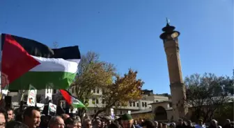 Kahramanmaraş'ta 'Kudüs' Tepkisi