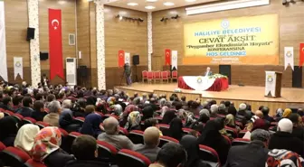 Prof. Dr. Cevat Akşit, Haliliyelilere Peygamberimizin Hayatını Anlattı