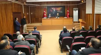 Vali Yıldırım, Mahalle Muhtarlarıyla Bir Araya Geldi